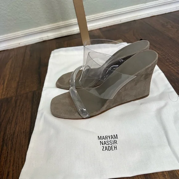 Maryam Nassir Zadeh | Olympia Wedge in Ash - Picture 5 of 8